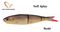 Gumijas zivtiņas Savage Gear LB Soft 4Play Soft Body Rudd