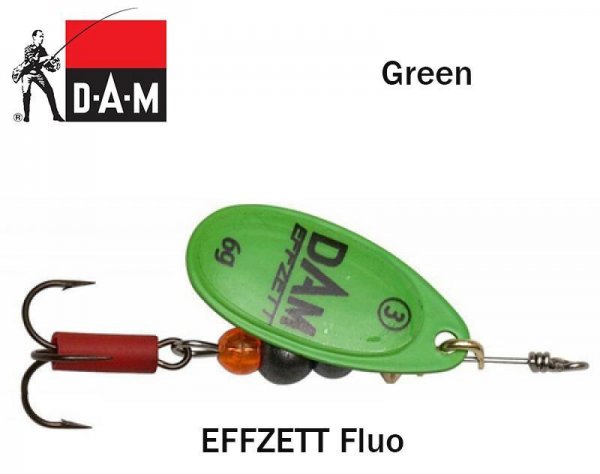 Sukriukė DAM effzett Fluo Green