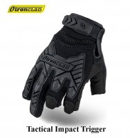Ironclad Tactical Impact Trigger Gloves Black