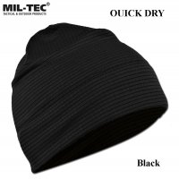 Mütze QUICK DRY thermo Mil-tec schwarz