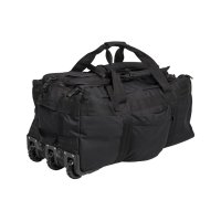 Combat Duffle Bag mit Rad schwarz, 118L