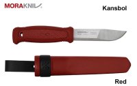 Morakniv Kansbol Stainless Knife Red