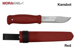 Нож Morakniv Kansbol из нержавеющей стали, Красный