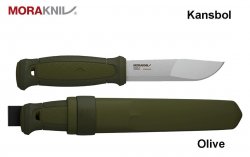 Нож Morakniv Kansbol из нержавеющей стали, Olive