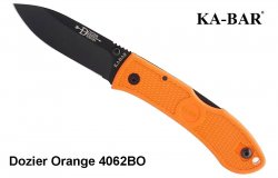Складной нож Ka-Bar Dozier Folding Hunter Orange 4062BO
