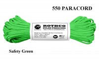 Sznur 550 Paracord 30 m Safety Green