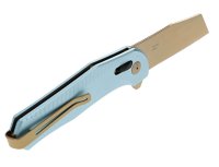 Sulankstomas peilis SOG Diverge XR Light Blue + Gold
