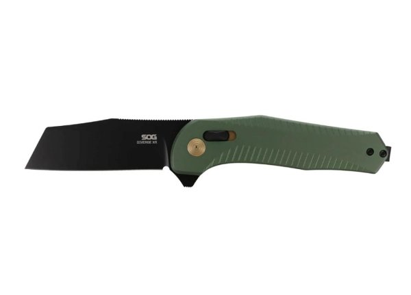 Sulankstomas peilis SOG Diverge XR Forest Green + Black