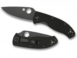 Pocket knife Spyderco 'Tenacious' C122B (black)