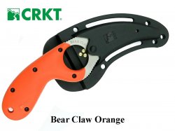 Knife CRKT Bear Claw 2510 Orange