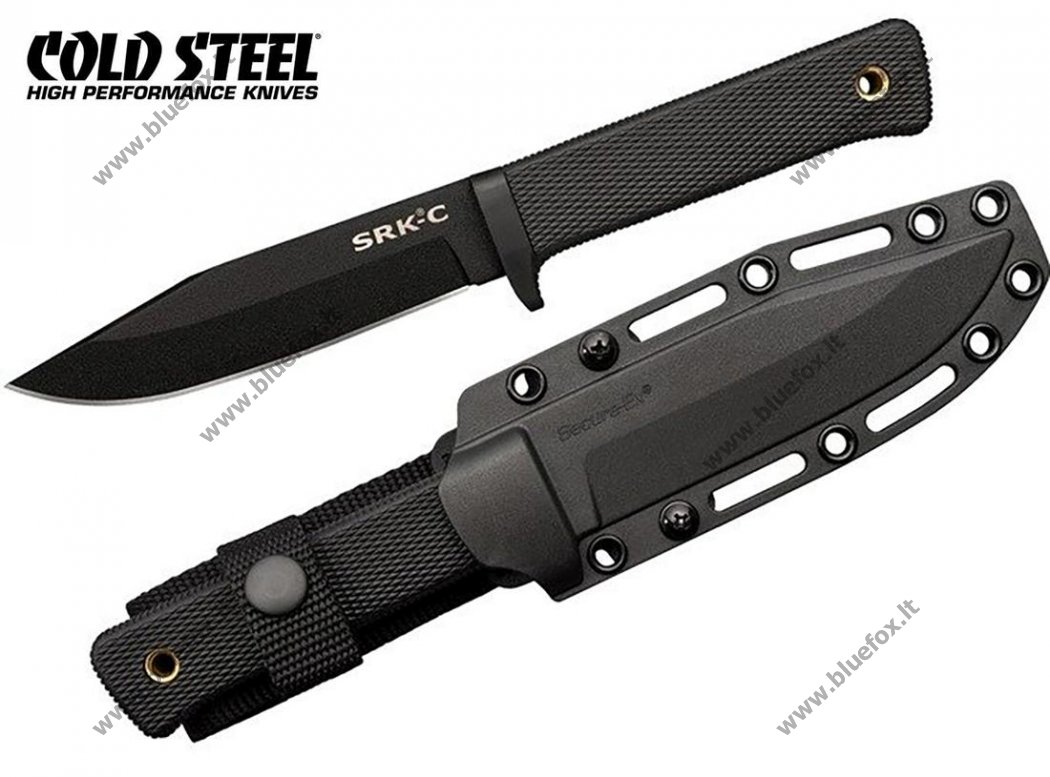 Taktinis Peilis Cold Steel SRK Compact SK-5 Juodas - Spauskite ant paveikslėlio norint uždaryti