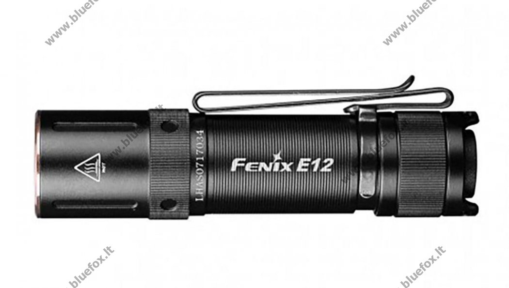 Fenix E12 V2.0 AA kišeninis žibintuvėlis - Spauskite ant paveikslėlio norint uždaryti
