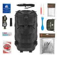 Badger Outdoor Recon 25L evakuacinė kuprinė juoda