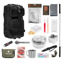 Badger Outdoor Recon 40L evakuacinė kuprinė Medium juoda