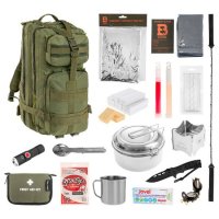 Badger Outdoor Recon 40L evakuacinė kuprinė Medium žalia