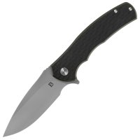 Badger Outdoor D2 Toro sulankstomas peilis - Juodas