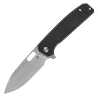 Badger Outdoor D2 Lobo sulankstomas peilis - Juodas