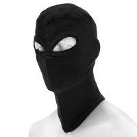 Balaclava Polandex avec 2 trous pour les yeux, noir