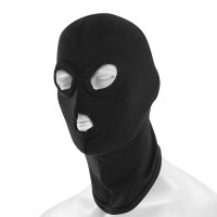 Polandex Balaklava su 3 skylutėmis akims ir burnai, juoda