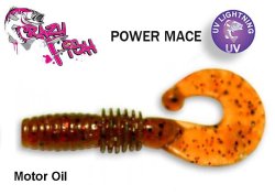 Guminukas Crazy fish Power Mace Motor Oil 4 cm