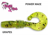 Softbait attractants Crazy Fish Power Mace GRAPES 4 cm