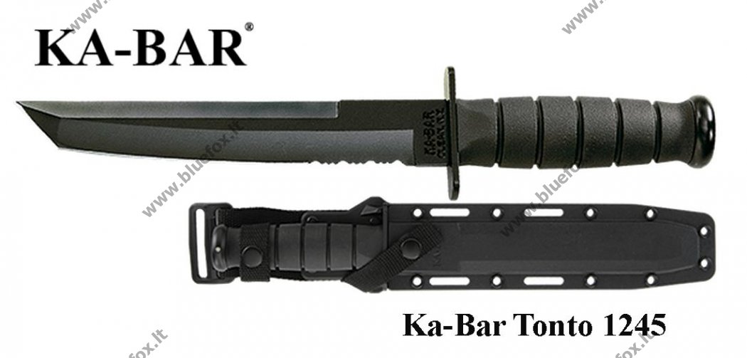 KA-BAR Black Tanto kariškas peilis 1245 - Spauskite ant paveikslėlio norint uždaryti