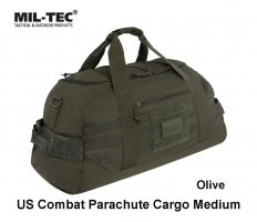Torba Mil Tec US Combat Parachute Cargo Medium Zielona 54 L