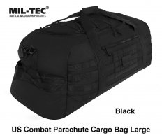 Mil-tec Fliegertasche Combat Large 105 L Schwarz