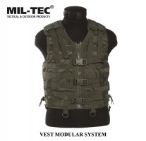 Mil-tec Vest Modular Sistem Olive Drap