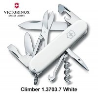 Szwajcarski scyzoryk VICTORINOX CLIMBER Biały
