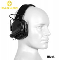 Earmor M31 Active Hearing Protectors Black