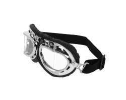 Mil-tec Karališkųjų oro pajėgų lakūnų akiniai chromo spalvos (15610118)