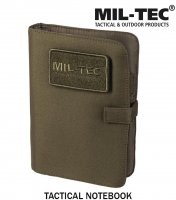 Mil-tec Tactical Notebook klein OD