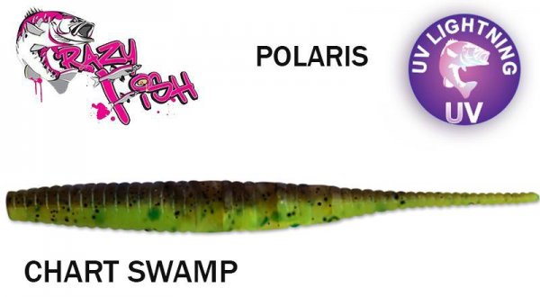 Твистер Crazy Fish Polaris 10.0 см CHART SWAMP [01-38-100-4d]