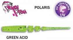 Твистер Crazy Fish Polaris 10.0 см GREEN ACID