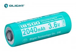 Olight akumuliatorius 18500 3.6V 2040 mAh