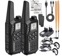 Raadiojaamakomplekt Baofeng BF-T25E PMR Must