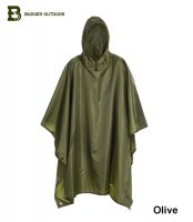 Poncho Badger Outdoor Rain Ripstop Olive