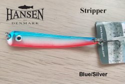 Hansen Stripper Vizulis šūpojošais Blue/Silver