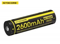 Nitecore akumuliatorius 18650 su MicroUSB 2600 mAh