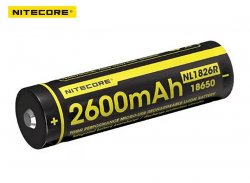 Nitecore akumulators 18650 ar MicroUSB 2600 mAh