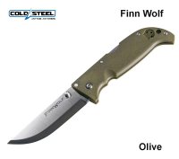 Cold Steel Finn Wolf Olive AUS8A sulankstomas peilis
