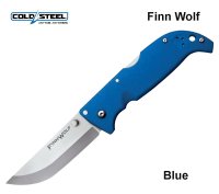 Cold Steel Finn Wolf Blue AUS8A Folding Knife