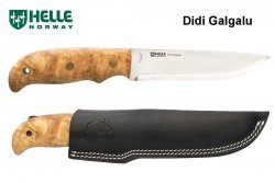 Knife Helle Didi Galgalu 14C28N Light Brown