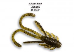 Аromātiski mānekļi Crazy Fish Allure 40 mm Swamp