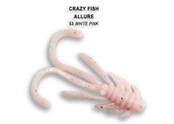 Appât Crazy Fish 1.6´´ Allure Blanc Rose