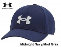 Under Armour Blitzing Adjustable Cap Midnight Navy/Mod Gray