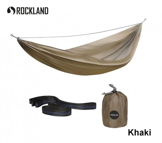 Rockland The One Hamakas su tvirtinimo diržais Khaki