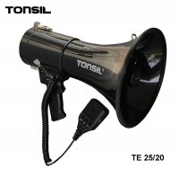 Mégaphone Tonsil TE 25|20 + pack de batterie