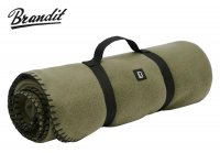 Brandit flisinė kelioninė antklodė Olive